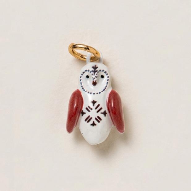 New Arrival Natural Animal & Mushroom Pendant, DIY 18K Gold Oil Painting with Color Retention