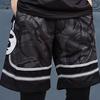 Li Ning Badfive Military Strategy Theme Printed Loose Casual Shorts Men Shorts Black AAPR361-1