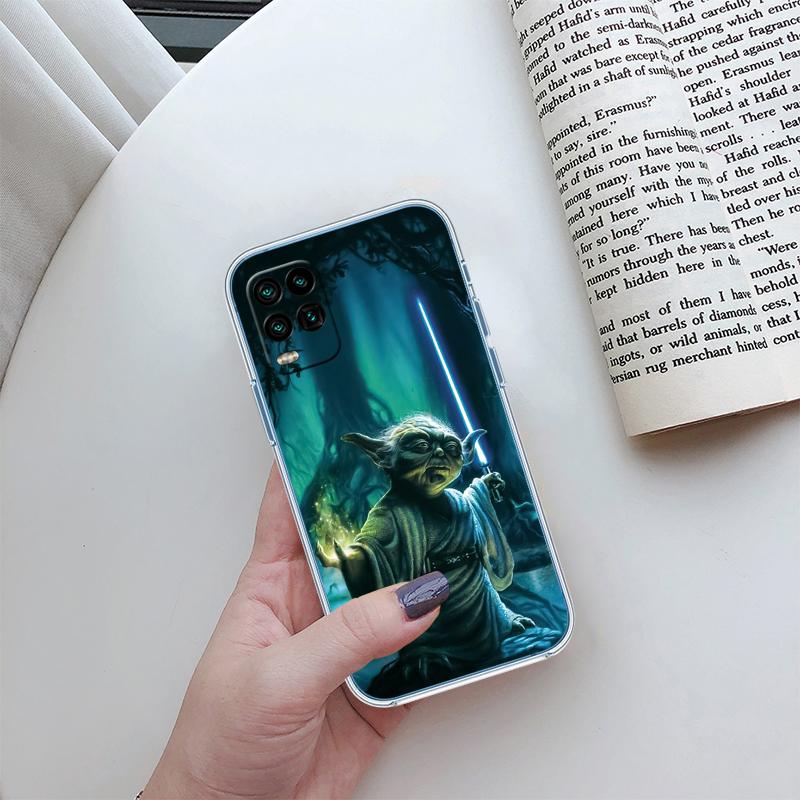Star Wars Yoda Transparent Phone Case for Motorola Moto G7 G8 G9 G84 G85 G73 G24 G15 Z2 Play Power Plus