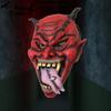 Tongue Long Halloween Red Bull Long Nail Mask Horror Spoofs Prank Props Costume