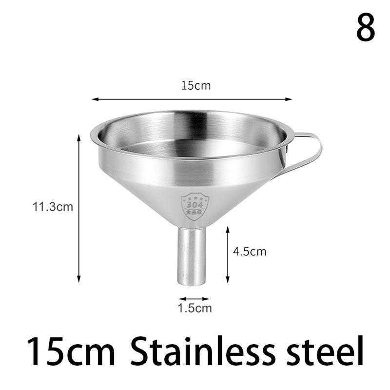 100/120/200/300/400/450 Mesh Nylon Filter Stainless Steel Funnel For Fruit Milk Traditional Chinese Medicine Oil White Wine
