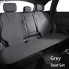Karcle Coprisedili Auto in Pelle Nappa Set Completo Coprisedili in Pelle Double Face Protezione Sedile Auto Traspirante Antiscivolo Sedile Auto