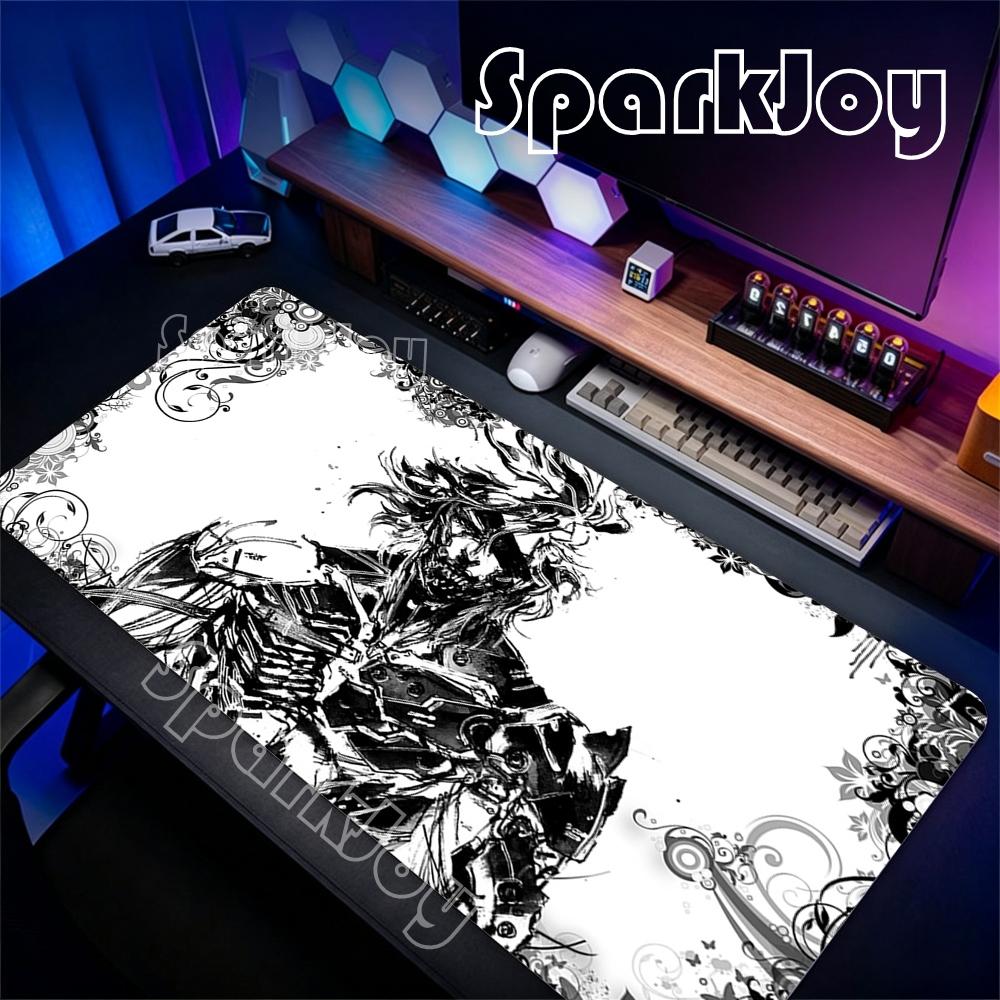 Hot Mouse Pad Office Pc Hd Anime Gamer Cabinet Keyboard Mousepad Metal Gear Solid Laptop Gaming Accessories Desk Mat Xxl Carpet