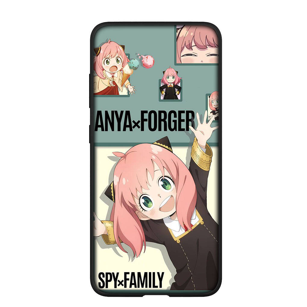

Phone Case for Samsung Galaxy S25 S23 S22 S24 Ultra FE A05 A06 A15 A16 A36 A37 A35 A54 A55 A56 A57 A25 A26 A53 Cartoon Spy X Family Anya Forger Cover for Redmi Note 13 5G стеля кольору