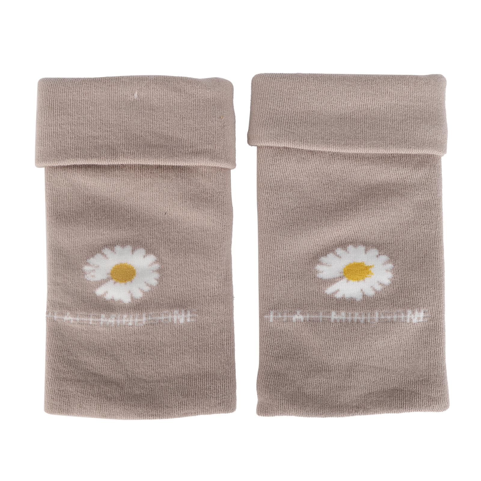 

Трикотажные перчатки без пальцев Удобные эластичные вязаные перчатки без пальцев с отверстием для большого пальца