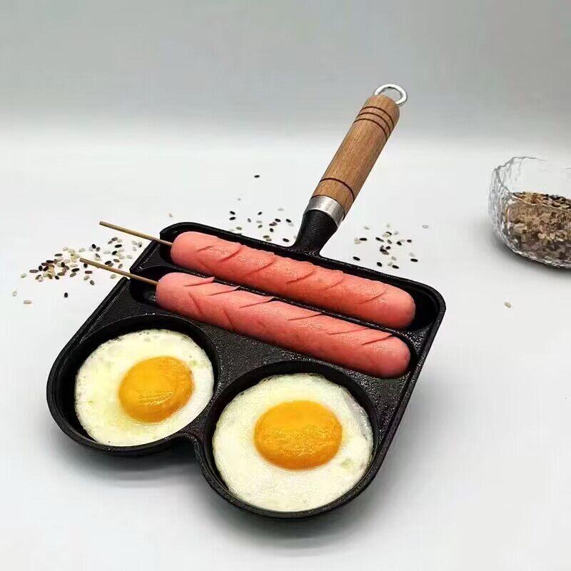 Biaoxing Cast Iron Multi-Grill Pan