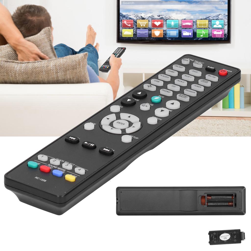 RC 1228 LCD TV Remote Control Television Remote Replacement for Various Brands LCD TV