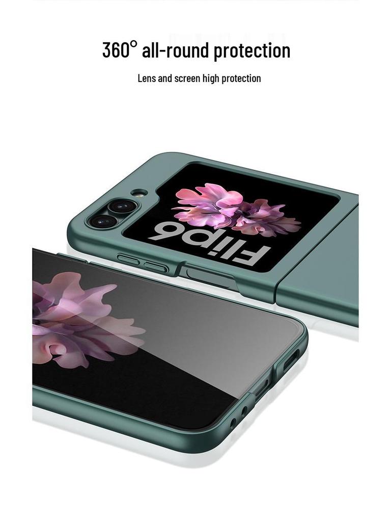 Samsung Z Flip 6 Ultra-Thin Frosted Solid Color Phone Case