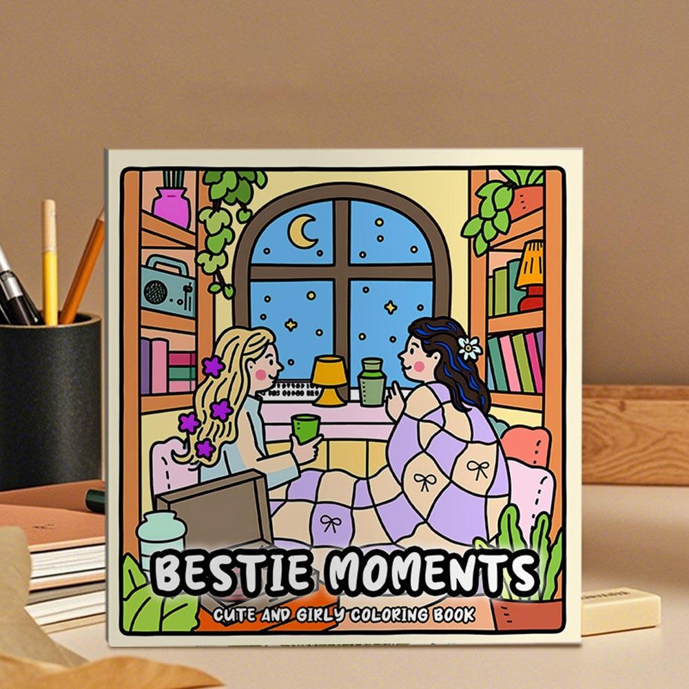 Stress Relief Graffiti Painting Book Educational Paperback Cute Doodles Book  for Adults And Teens