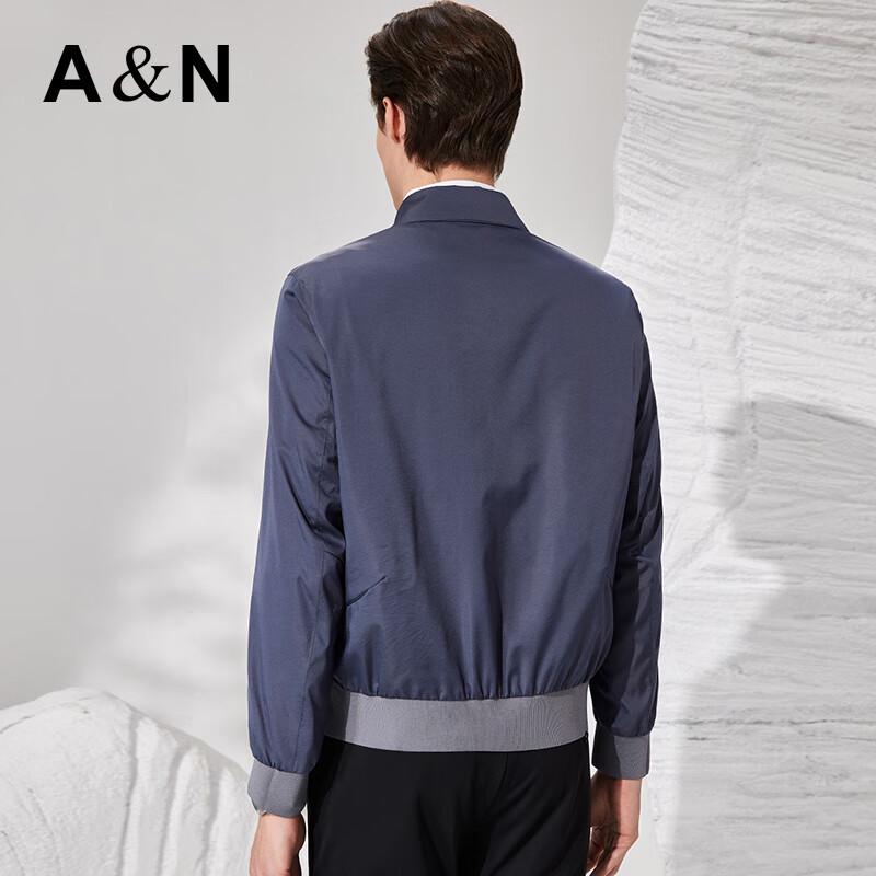 Antonio Men's Lightweight Business Casual Lapel Zipper Jacket