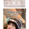 New Autumn and Winter Plush Hat for Women, Korean Style, Versatile, Warm, Thick, Cute Knitted Hat That Makes the Face Look Smaller, Fleece-lined Snow