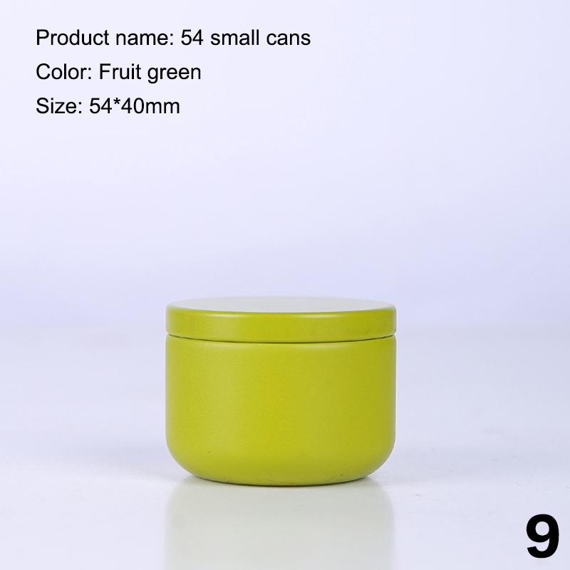 Bärbar Multifunktionell Enfärgad Mini Plåtlåda Med Lufttätt Lock Te Förseglad Burk Förpackningslåda Liten Plåtburk Te Förvaringsburk Gåva