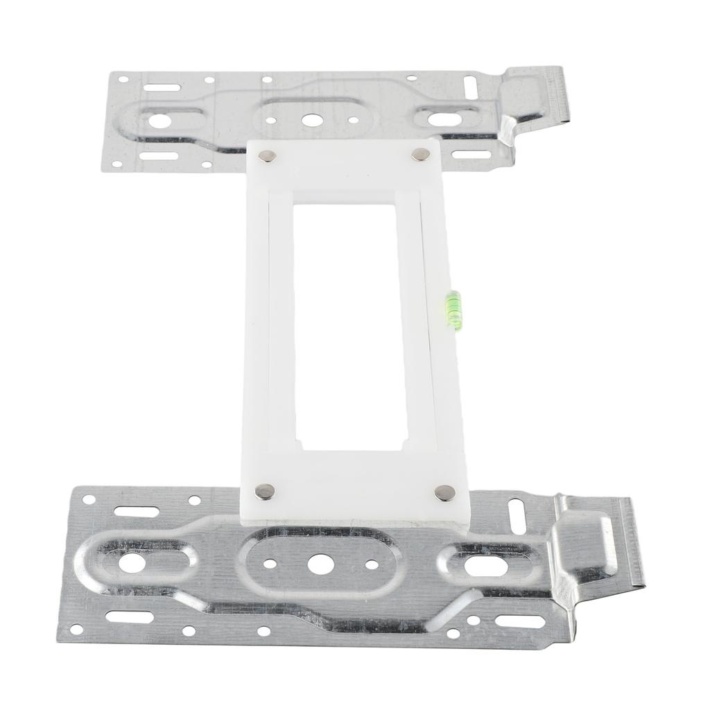 1 Stück Wandmontage Verstellbare Halterung Wasserwaage Zuhause Split Klimaanlage Innengerät Metallhalterung Mit A für Wasserwaage