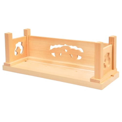Sakai Sangyo Large Ofuda Holder | Hinoki Wood Grain Design, Elegant, Perfect for Shrines and Temples, Easy to Use, Easy to Display Anywhere, Simple Sh