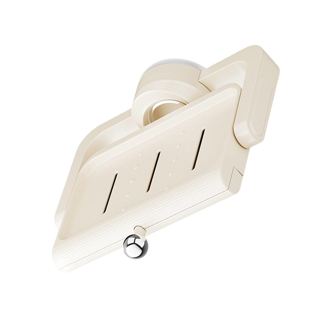 Practical Secure Suction Wall Soap Holders Space Saving Designs Bathroom Accessory Easy Installation Household Use