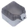 Outdoor Socket Box IP66 Waterproof Switch Power Outlet PC Flame Retardant Shell US Standard 110V