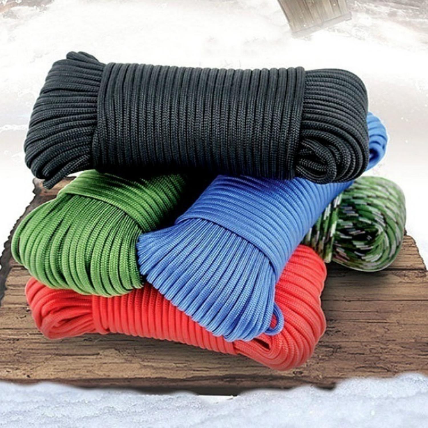 

Новая модернизированная тяговая веревка из паракорда 550, 4 мм, Mil Spec, 7 ядер, палатка для скалолазания для выживания