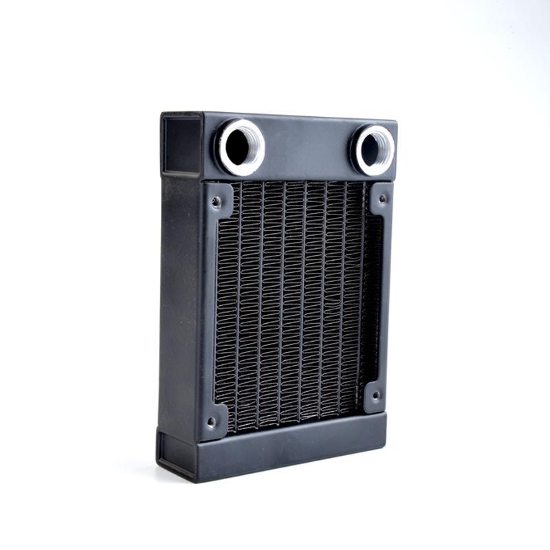 80-Row Pure Aluminum Water Cooling Radiator for ITX Cases and Mini Electric Motorcycles