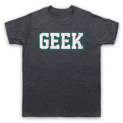 Geek Funny Slogan Nerd Culture Cool Self Aware Retro Mens And Womens T-Shirt