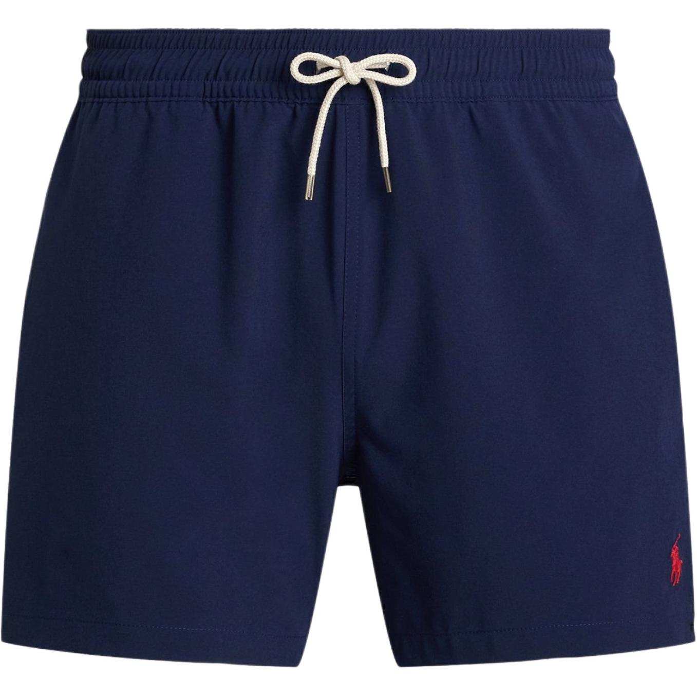 

Плавки-шорты Polo Ralph Lauren с вышивкой логотипа, заниженной талией и облегающего кроя для мужчин, темно-синие 710969031-001 XXL