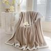 OEING Plush Sofa Throw Blanket