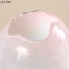Cute Pink Blue Gradient Glass Vase Hydroponics Plant Pots Table Decoration Flower Arrangement Floral Vases Room Aesthetic Decor