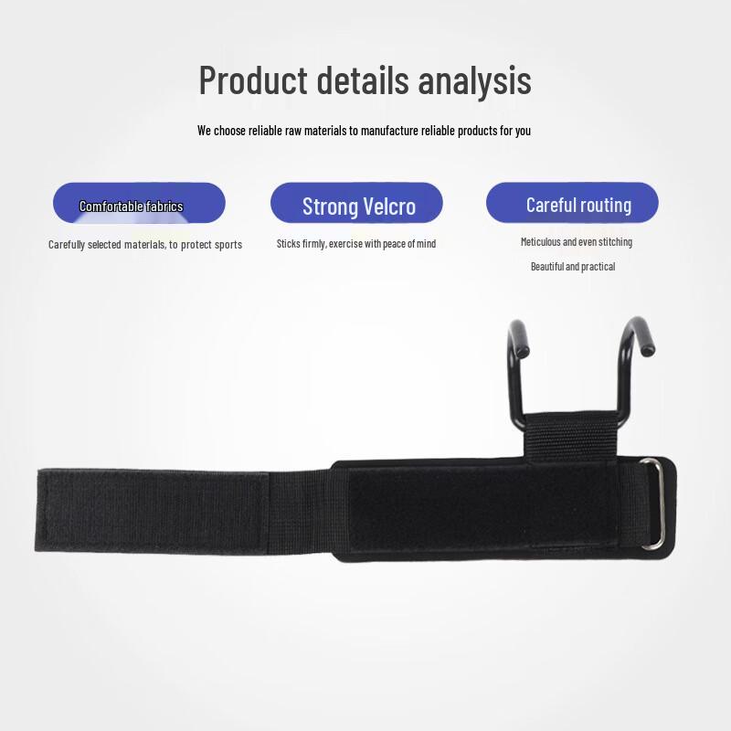 WEZHO Weightlifting Wrist Hooks