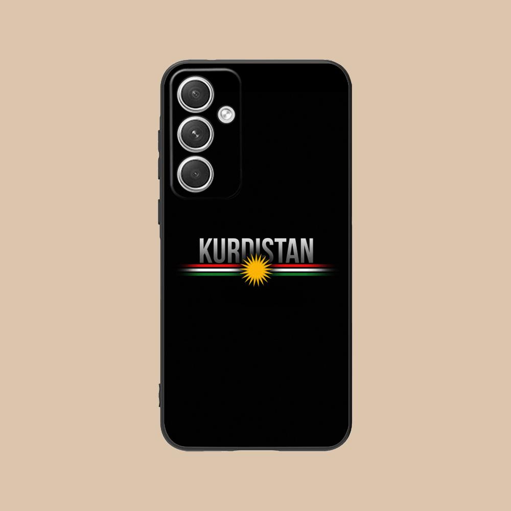 

Kurdistan Flag Matte TPU Mobile Phone Case for Samsung Galaxy S26 S25 S24 S23 S22 S21 S20 Note20 Plus FE Ultra Colorful Cover Galaxy Note20