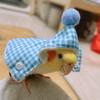 Soft Cotton Lined Bird Cloak for Parakeets Comfortable Stylish Parrot Winter Plaids Outfit for Indoor and Outdoor Use