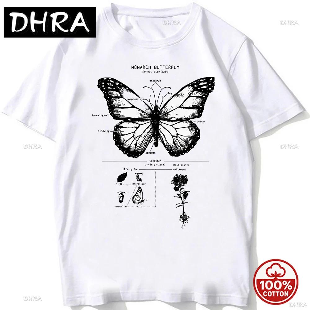 Whale Shark Anatomy Biology Tshirt Unisex Hip Hop Casual Soft Cotton Loose Oneck Tshirts Beach Diving White Tshirt Vintage Tees