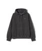 GAKKAI UNIONS Ethnic Sleeve Pigment Hoodie Charcoal