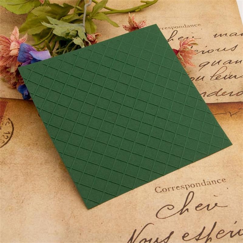 Embossing Folder Grid Dot Stencils for Card Making DIY Scrapbooking Album Paper