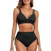 Women's Swimwear Sense Bikini With Chest Pad No Steel Bra Swimwear
