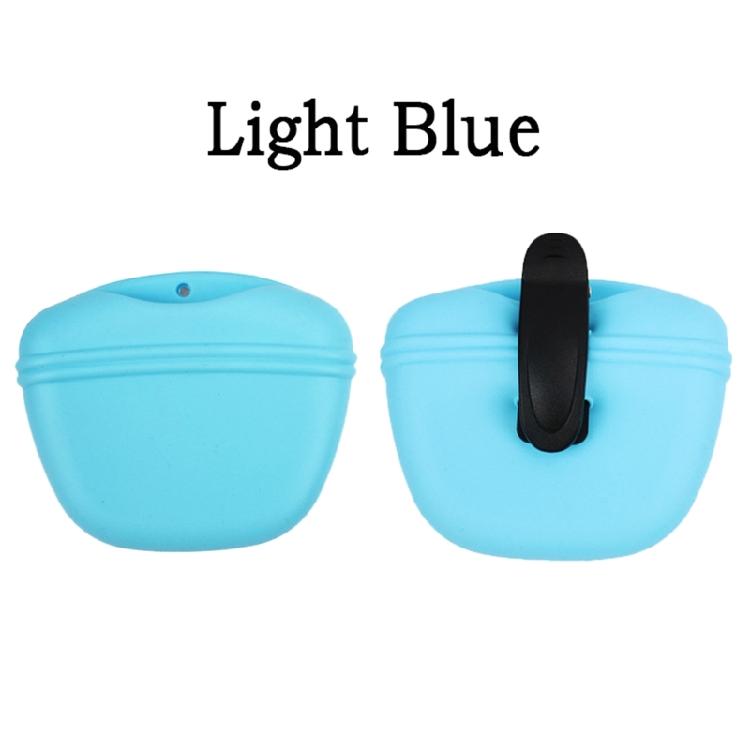 Silicone Dog Treat Pouch Training Bag Magnetic Closing Waist Buckle BPA Free