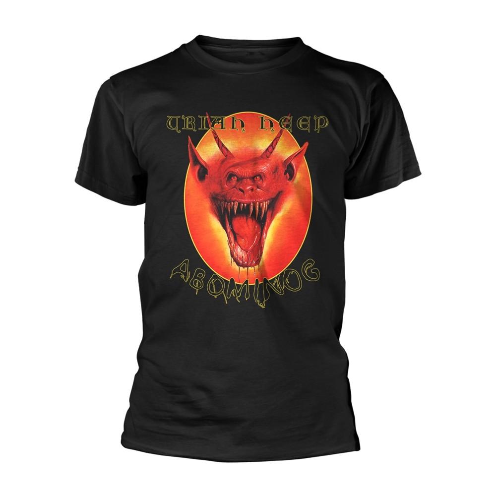 URIAH HEEP - ABOMINOG BLACK T-Shirt Small S