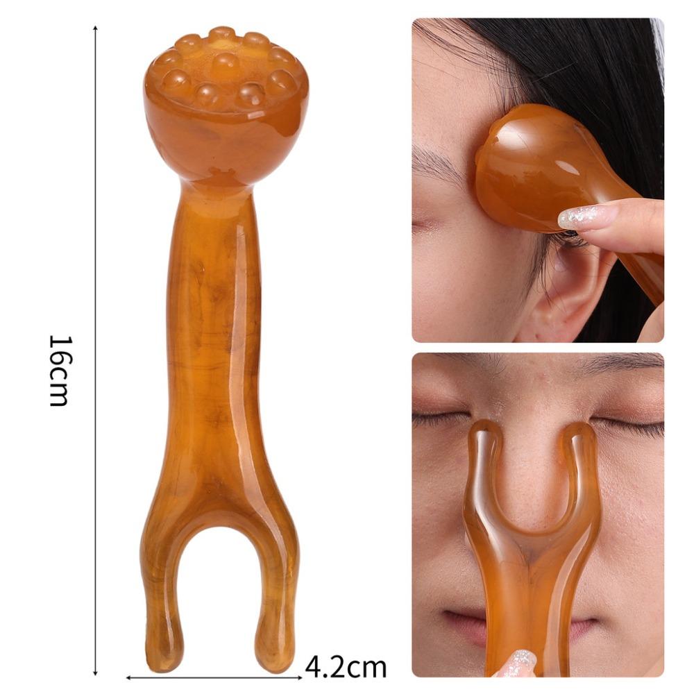 Acupunctur Trigger Design Resin Massager Head Massager  for Relieve Muscle Tension Boost Blood Flow