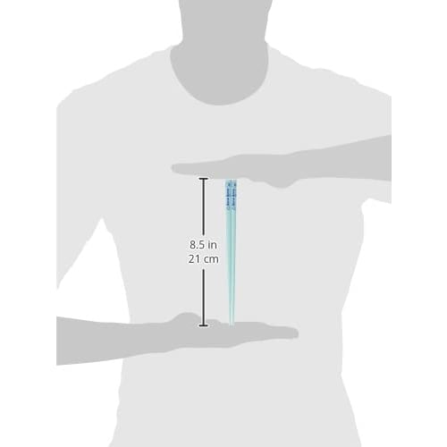 Bonobono" Simple Lacquered Chopsticks, Medium, Blue, 809013