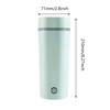 350 ml 24V Car Electric Kettle 304 Stainless Steel Water Warmer Bottle Thermos cup Car Kettle