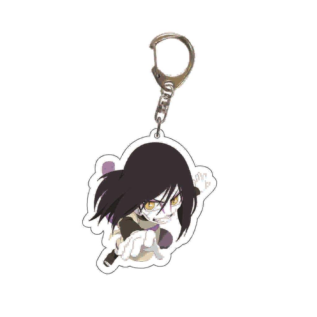 Naruto Akatsuki Pain & Sasuke Acrylic Keychain Pendant
