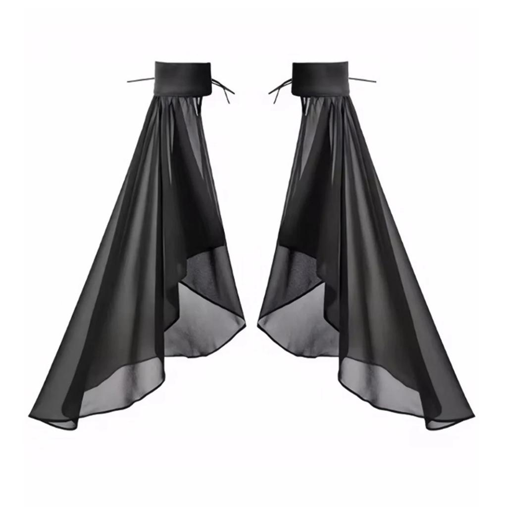 1Pair Summer Sun Protection Cuffs Long Detachable Sleeves Simple Decorative for Wedding or Daily Wear Oversleeve Accessories