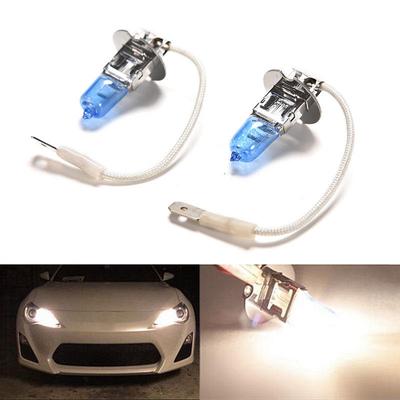 Lot de 2 ampoules halogènes LED H3 100 W super blanches pour phares antibrouillard 12 V