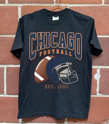 Chicago Football Vintage Grafik T-Shirt Unisex Retro Fan T-Shirt EST 1920