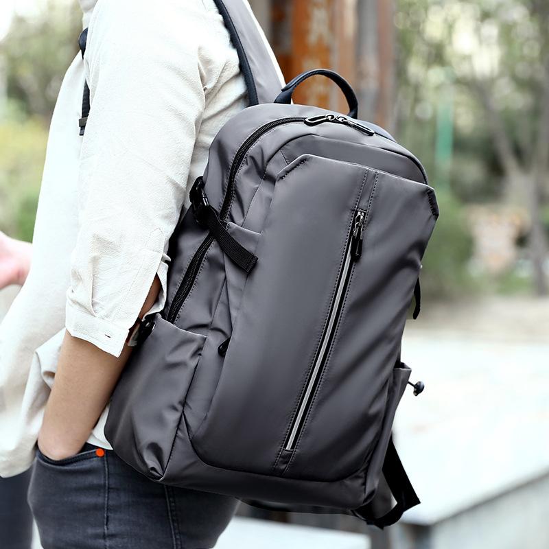 Backpack Men's New Fashion Trend Casual College Student School Bag Men's Large Capacity Travel Computer Backpack