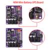Mini UPS Power Module 40W with 4-Channel DC 5V 9V 12V USB Output for Router Uninterruptible Power Supply Battery Charging Board