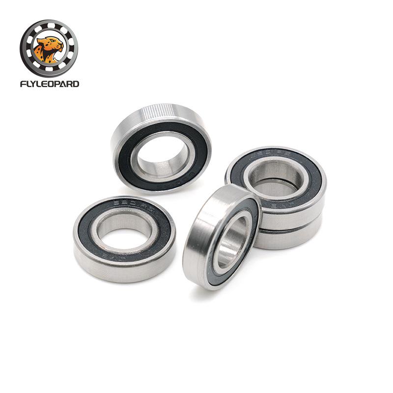 In-stock 6900 2RS Thin-walled Deep Groove Ball Bearing, 10x22x6, High-speed Motor Bearing with Blue Rubber Seal.