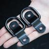 Stainless Steel D-Ring Car Pull Ring Hooks Car Pickup Truck Anchor Pull Rings Floor Trunk Rope Tie Down Rings for Trailers RVs