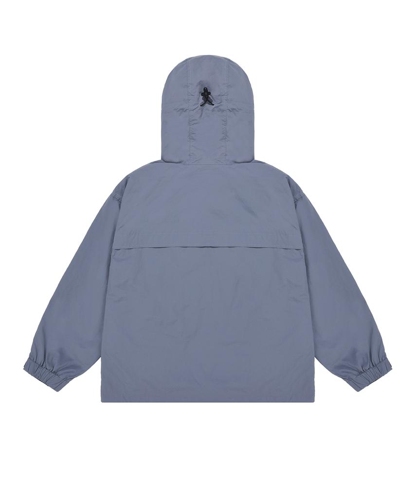 Openyard(Oy) Nylon Wind Breaker Jacket-Blue