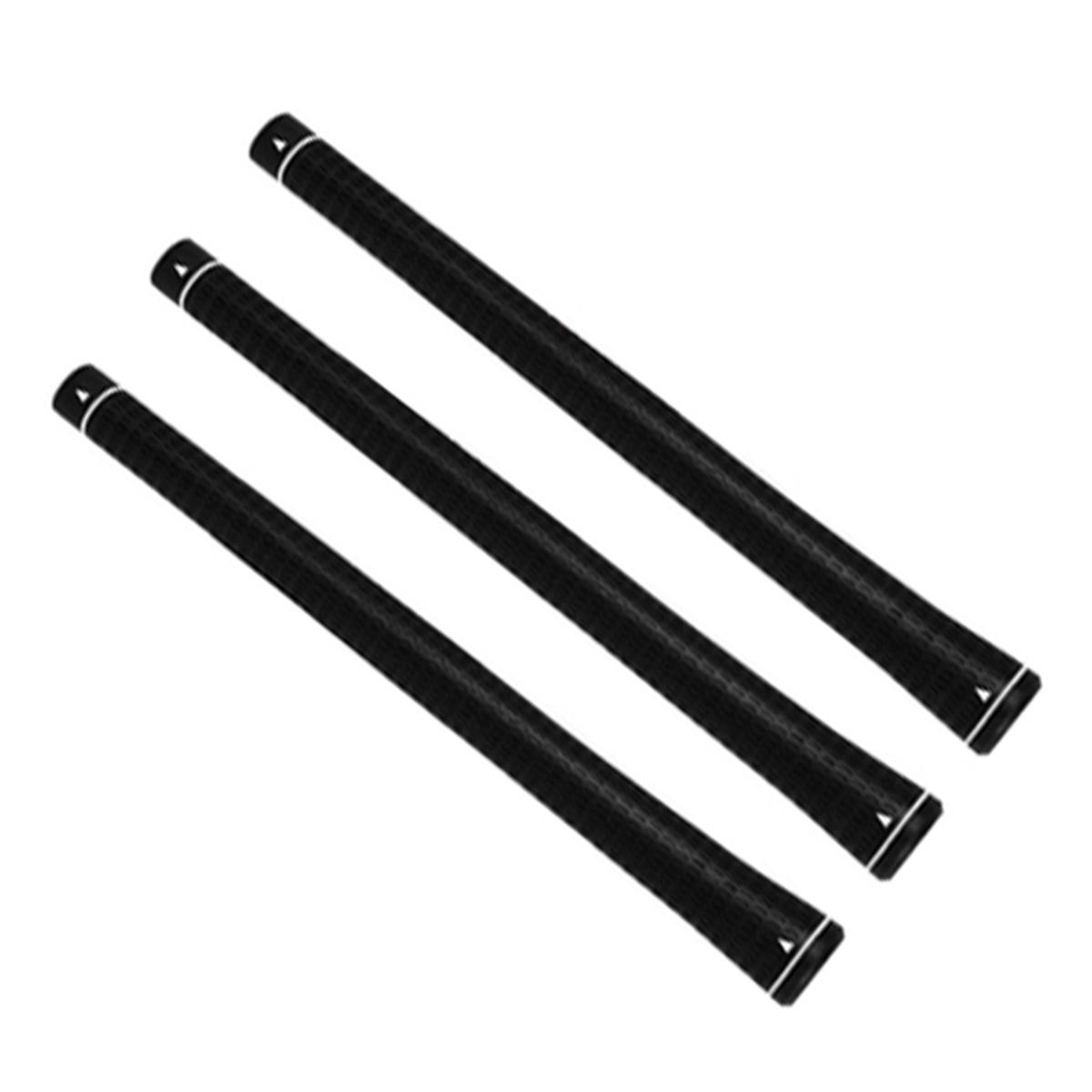 BAAU 10pcs Golf Club Grip Rubber Putter Exerciser Handle Cover Round Swing Exerciser Handle 268mm NONE
