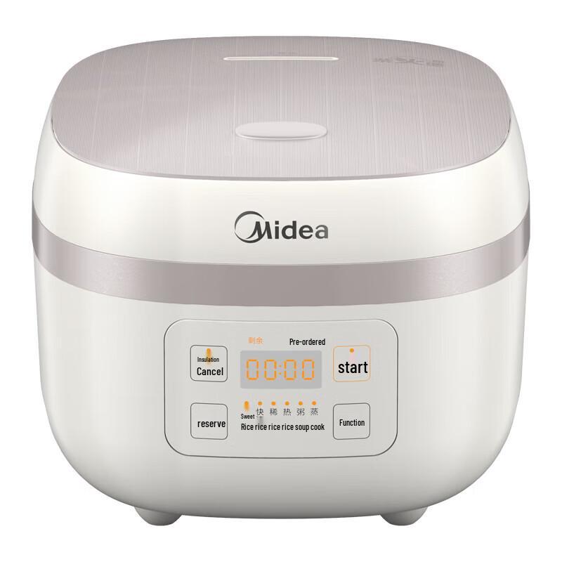 Midea 4L 1300W Smart Rice Cooker CN plug (adapter included)