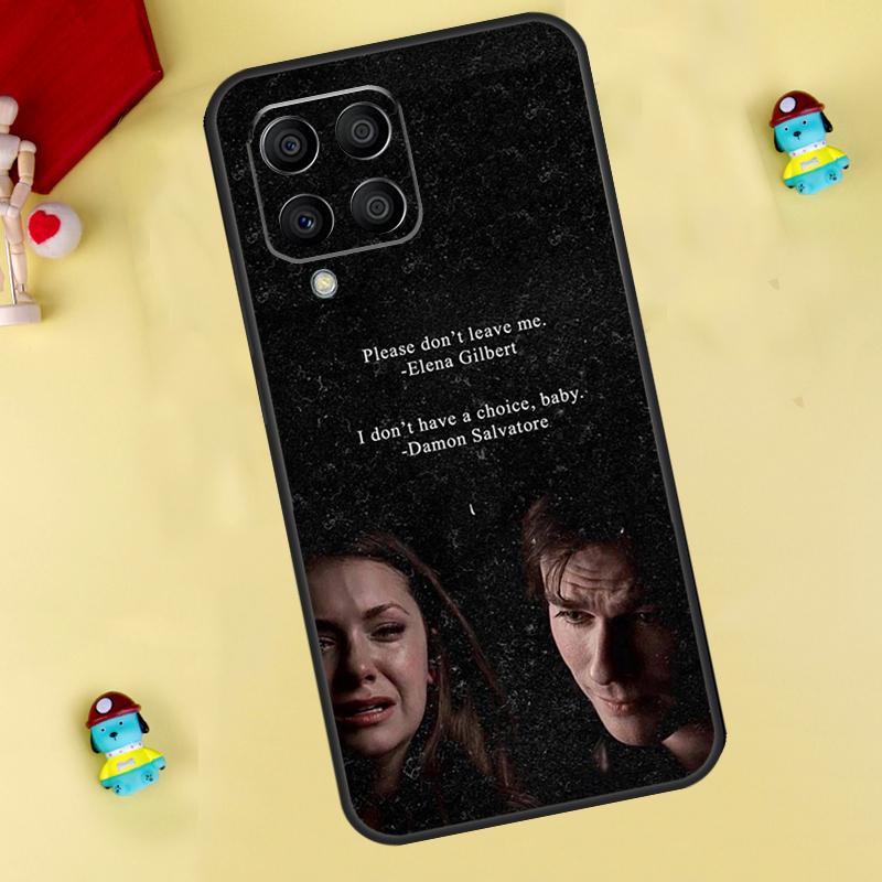 Vampire Diaries Damon Salvatore Case For Samsung Galaxy M55 M14 M34 M54 M32 M52 M15 M11 M12 M13 M06 M16 M36 M56 M31 M53 M35